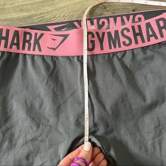 Gymshark Gray Seamless Crops - Picture 4 of 8